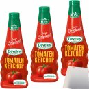 Develey Original Tomato Ketchup 3er Pack (3x500ml Squeeze...