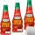 Develey Original Tomato Ketchup 3er Pack (3x500ml Squeeze Flasche) + usy Block