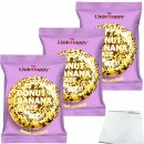 Little Happy Banana Glaze Donut 3er Pack (3x50g Packung)...
