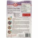 Ruf Einhorn Cup Cakes Backmischung mit Backförmchen Creme und knetbarer Zuckermasse 3er Pack (3x365g Packung) + usy Block