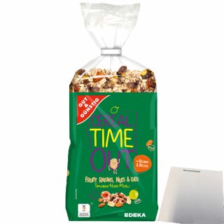 Gut & Günstig Trauben-Nuss-Müsli (1kg Packung) + usy Block