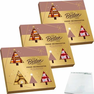 Die Besten Weihnachten 3er Pack (3x400g Packung) + usy Block
