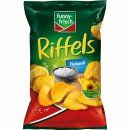 Funny-Frisch Riffels Naturell Kartoffelchips 150g MHD 28.08.2023 Restposten Sonderpreis