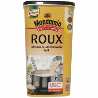 Mondamin Roux Klassische Mehlschwitze hell 1Kg MHD 06.2023 Restposten zum Sonderpreis