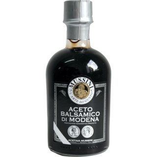 Mussini Aceto Balsamico Balsamessig aus Modena Silber IGP (0,25l Flasche)