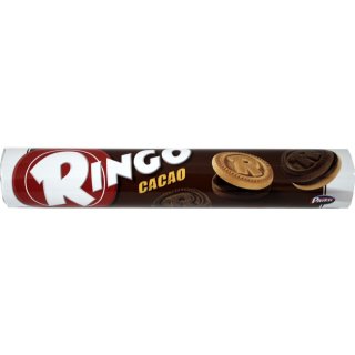 Ringo Cacao Kekse mit Kakaocreme (165g Packung)