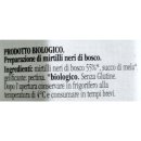 Fior di Frutta Blaubeer Konfitüre (260g Glas)