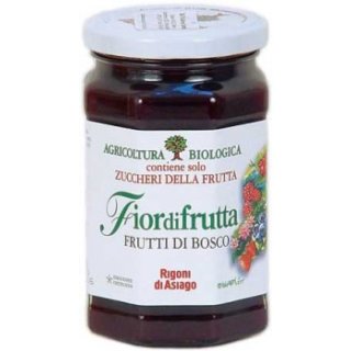 Fiora di Frutta Waldbeer Konfitüre ohne extra Zucker (260g Glas)