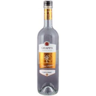 Gagliano Grappa Moscato 40%vol. (0,7l Flasche)