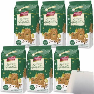 Coppenrath der gute Gewürz-Spekulatius 6er Pack (6x600g Beutel) + usy Block