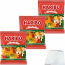 Haribo Almdudler Fruchtgummi mit Kräuter- Himbeer und Holundergeschmack 3er Pack (3x160g Beutel) + usy Block
