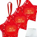 Mon Chéri Kleiner Stern Weihnachten 3er Pack (3x42g Packung) + usy Block