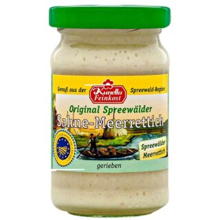 Kunella Spreewälder Sahnemeerrettich (1x100g Glasl)