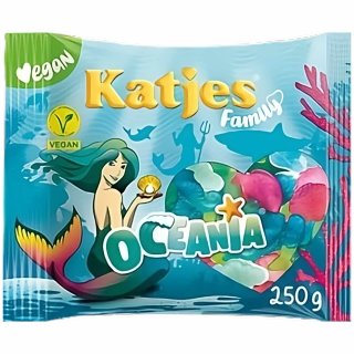 Katjes Family Oceania farbenfrohes Fruchtgummi (250g Packung)