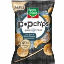 funny-frisch Popchips Sea Salt & Black Pepper Kartoffelsnack 40% weniger Fett (80g Packung)