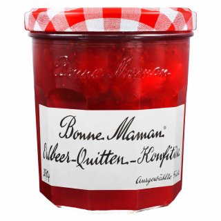 Bonne Maman Erdbeer-Quitten Konfitüre (370g Glas)