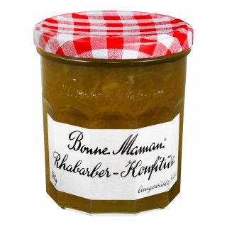 370G RHABARBERKONFITUERE     BON.M