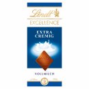 Lindt EXCELLENCE Extra Cremig Vollmilchschokolade (100g...