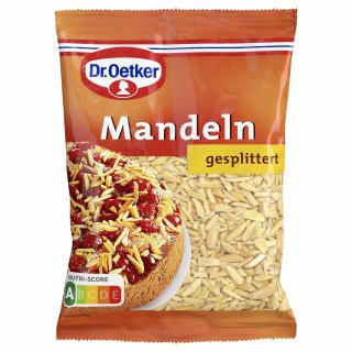 100G MANDELNGESPLITTERT       OE