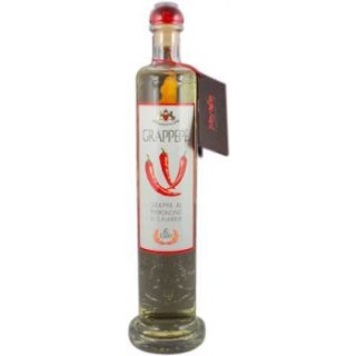 Grappa Peperoncino 42%Vol. (0,5l Flasche)
