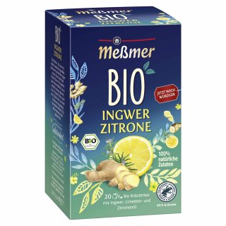 20ER INGWER ZITRONEFRUECHTET. BIO MESSM