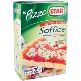 Star le Pizze Pizzateig mit Tomaten Soße (440g Packung)