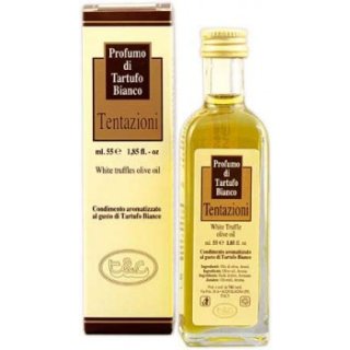 Tentazioni Olivenöl mit weißem Trüffelduft (55ml Flasche)