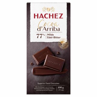 100G HACHEZ COCOAARRIBA CLASSIC 77%