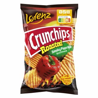 Lorenz Crunchips Roasted Smoky Paprika (110g Packung)