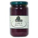 Marabotto schwarze Olivenpaste (180g Glas)