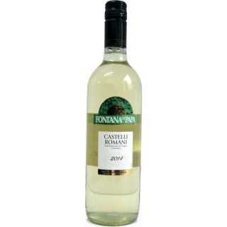 Fontana di Papa Castelli Romani Bianco italienischer Weißwein (0,75l Flasche)