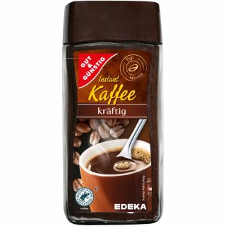 Gut&Günstig Kräftig löslicher Kaffee (200g Glas)