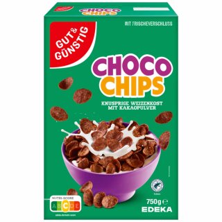 Gut&Günstig Choco Chips (750g Packung)