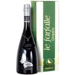 Marcati Grappa Chardonnay Farfalle in Präsentkarton (0,7l Flasche)