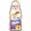 90G MILKA WEIHNACHTSMANN WEISS