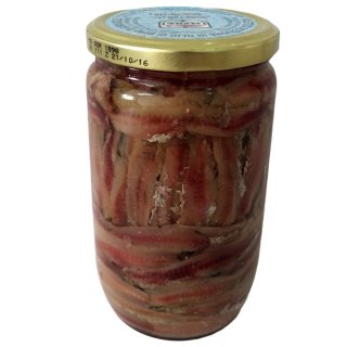 Speca Sardellenfilets in Sonnenblumenöl (720g Glas)