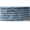 Speca Sardellenfilets in Sonnenblumenöl (720g Glas)