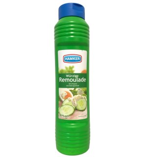 Hamker Remoulade würzig lecker 875ml MHD 30.09.2023 Restpsoten Sonderpreis