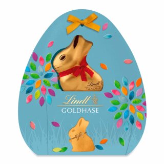 Lindt Goldhase Cut-Out Großes Geschenk (266g Packung)