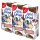 Gut&Günstig Milchdrink Schoko vollmundiger Schokogeschmack mit fettarmer Milch und Papier-Trinkhalm 6er Pack (18x200ml) + usy Block