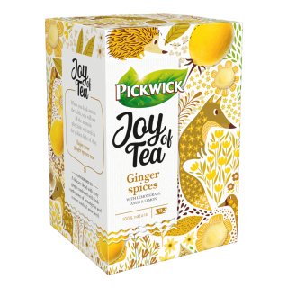 Pickwick Joy of Tea Ginger Spices 15x1,75g Beutel MHD 10.2023 Restposten Sonderpreis