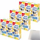 Gut&Günstig Milchdrink Vanille vollmundiger Vanillegeschmack mit fettarmer Milch und Papier-Trinkhalm 3er Pack (9x200ml) + usy Block