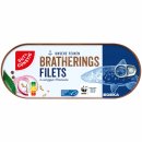 Gut&Günstig Bratheringsfilets in würziger Marinade VPE (12x325g Dose)  + usy Block