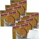 Artiach Marbu Dorada Galletas Spanische Kekse 6er Pack (6x600g Packung) + usy Block