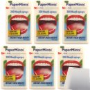 PaperMints Mouth Spray Sugarfree Mundspray 6er Pack (6x12ml Packung) für 6x200 Anwendungen + usy Block