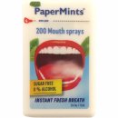 PaperMints Mouth Spray Sugarfree Mundspray 6er Pack (6x12ml Packung) für 6x200 Anwendungen + usy Block