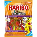 Haribo Crazy Skeletties Süß und Sauer Fruchtgummi 3er Pack (3x160g Packung) + usy Block