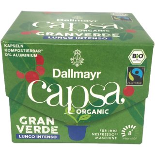 Dallmayr Capsa Lungo Intenso 10 Portionen 56g  MHD 04.2023 Restposten Sonderpreis
