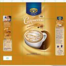 Krüger Family Cappuccino Sahne Caramel (500g Beutel) + usy Block
