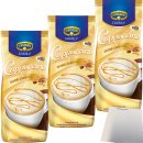 Krüger Family Cappuccino Sahne Caramel 3er Pack (3x500g Beutel) + usy Block